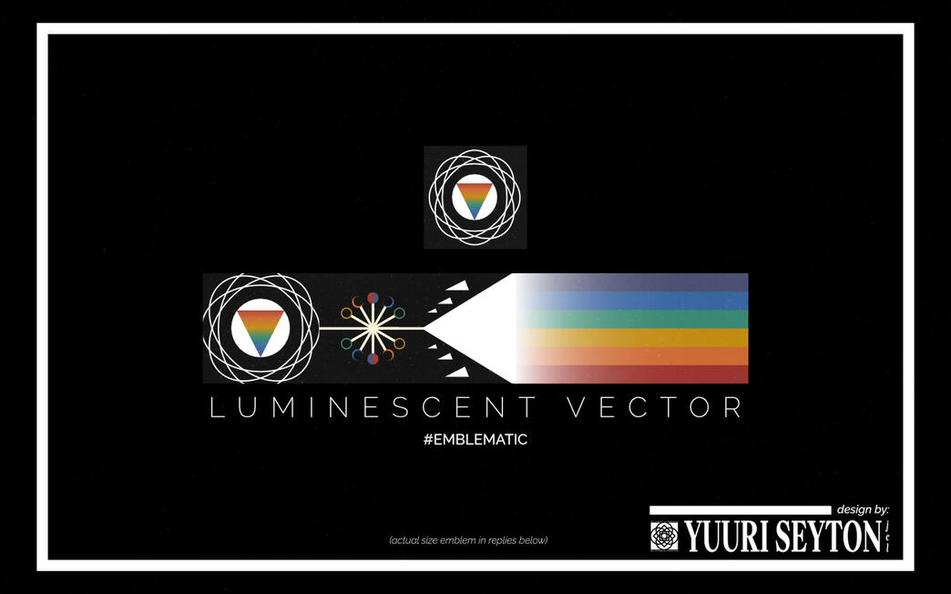 Luminescent Vector (for Destiny 2's Emblematic contest)