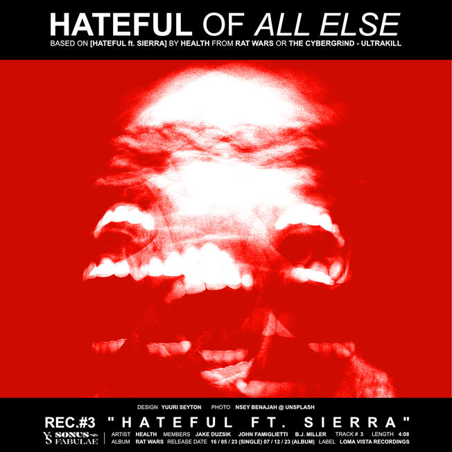 #3: HATEFUL OF ALL ELSE