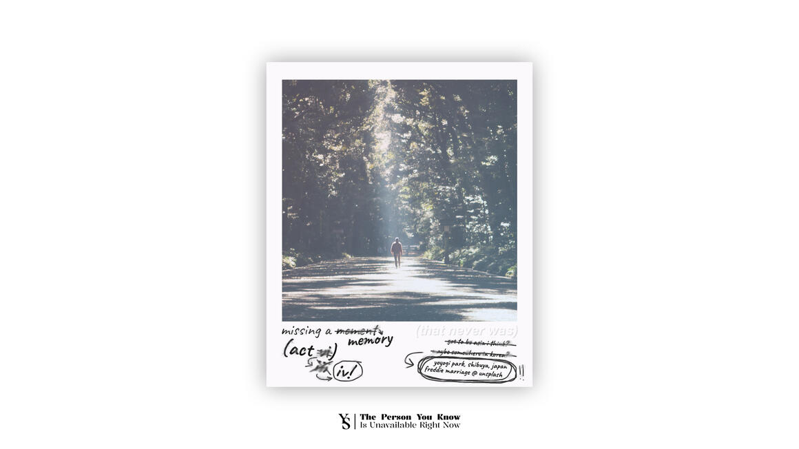 Act IV: Missing a Memory (That Never Was)